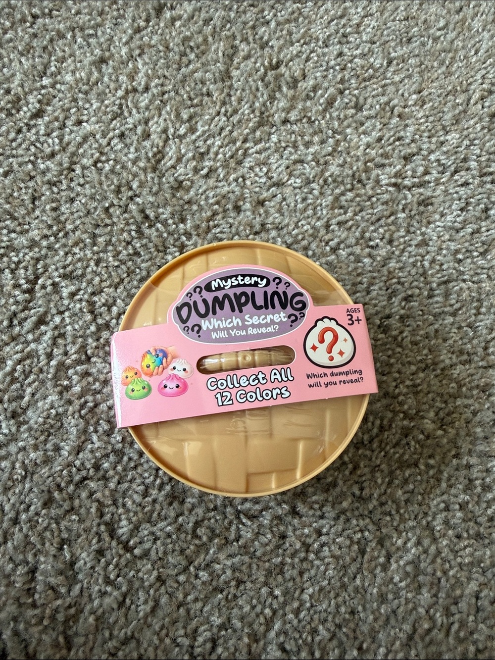 Mystery Dumpling Collectible Toy - Beige Case